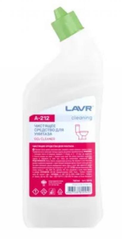 5918 LAVR cleaning А-212, Чистящее средство для унитазов, 750 мл