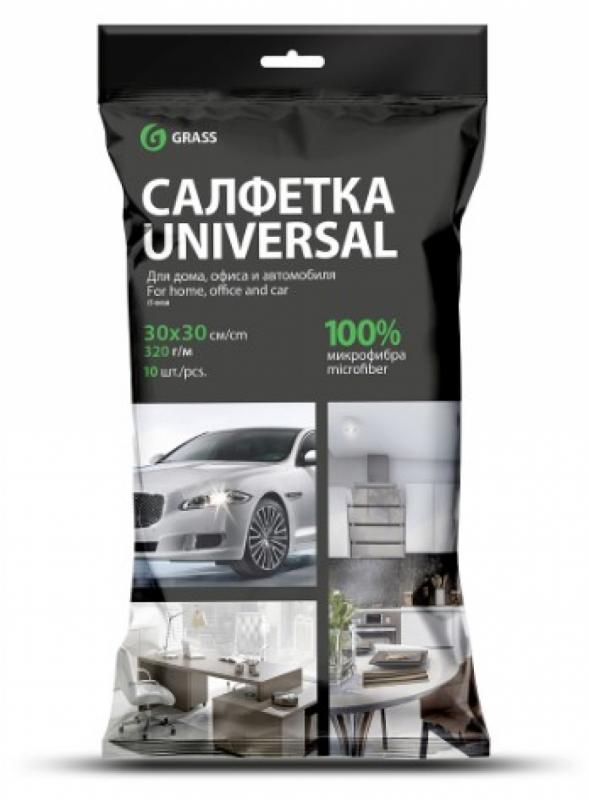 GRASS Салфетка микрофибра 320 г/м 30*30
