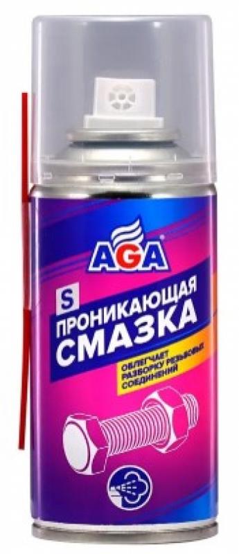 AGA874S Проникающая смазка AGA S4 210мл