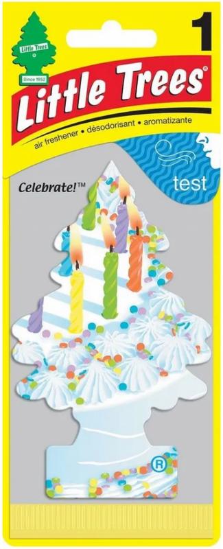 CAR-FRESHNER Ароматизатор "С Днем рождения"