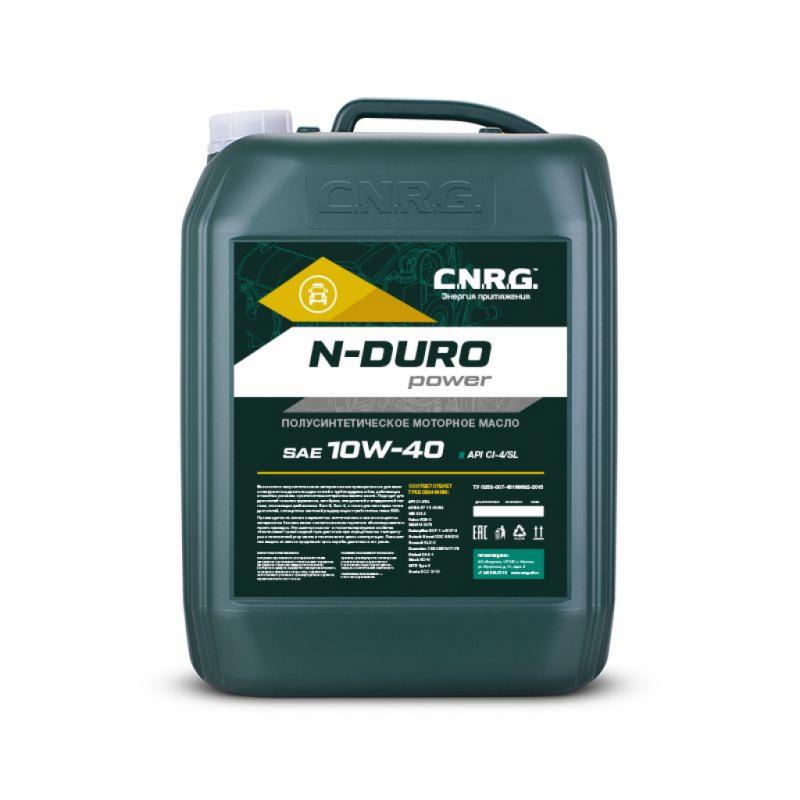 CNRG N-Duro Power 10W-40 CI-4/SL 20л.