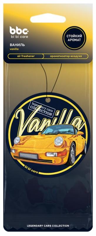4454 bi bi care Ароматизатор картонный Ваниль