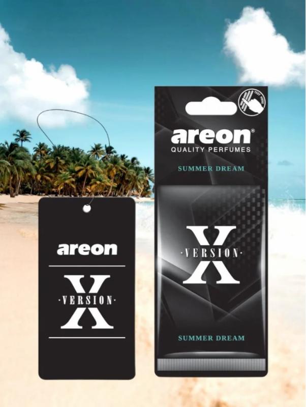 Ароматизатор подвесной бумажный Areon X-VER SUMMER DREAMS (Летняя мечта)