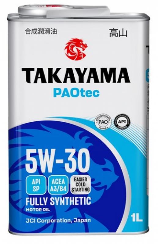 TAKAYAMA PAOtec SAE 5W-30 ACEA A3/B4 API SP 1л.