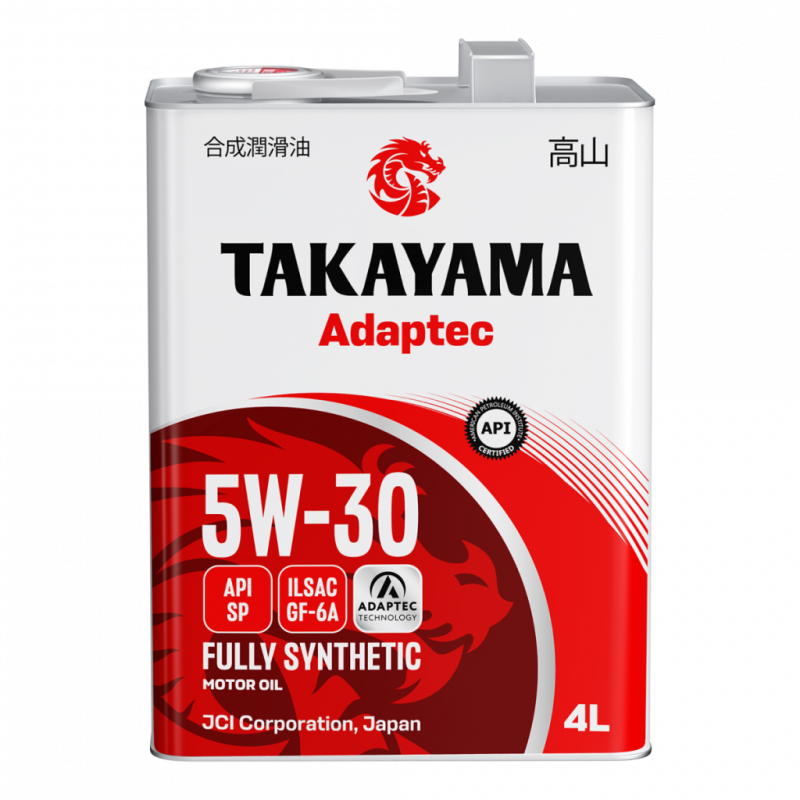 TAKAYAMA Adaptec 5W-30 GF-6A SP 4л.