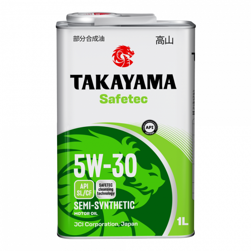 TAKAYAMA Safetec 5W-30 SL/CF 1л.