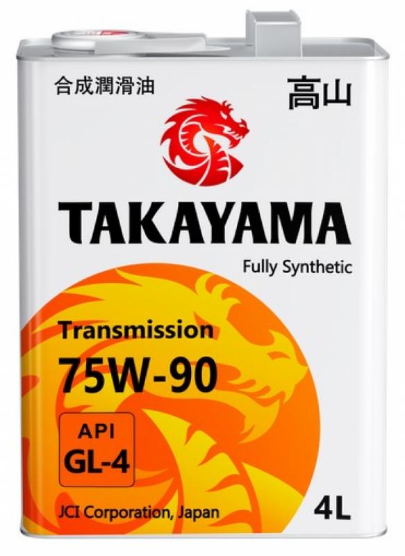 TAKAYAMA SAE 75W-90 API GL-4 4л.