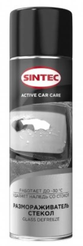 Sintec Размораживатель стекол Glass DeFreeze 650мл (аэрозоль) (ПТ)