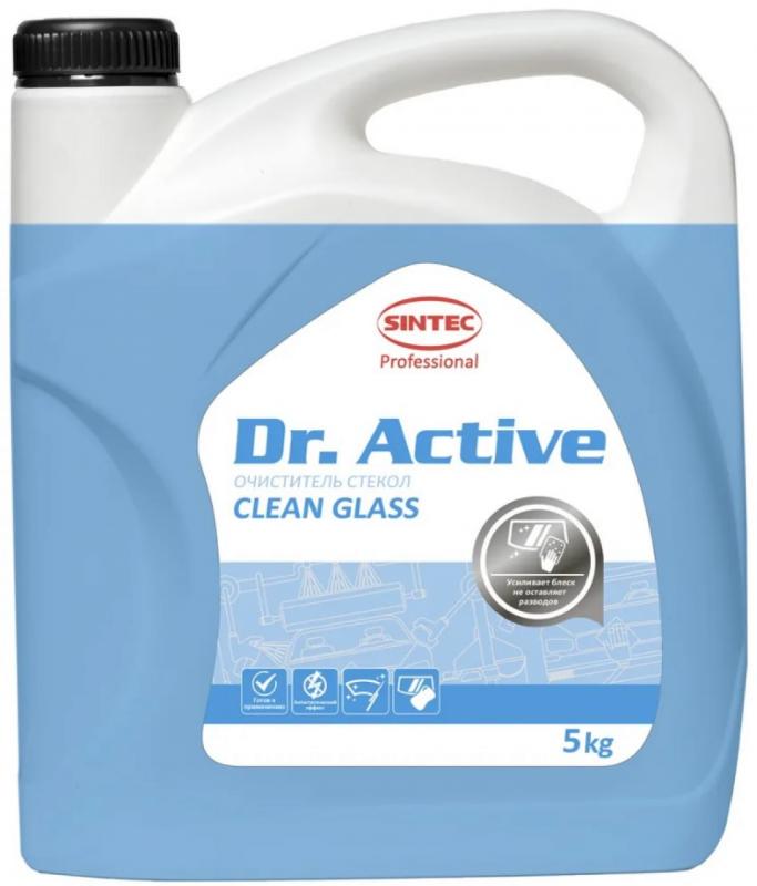 Sintec Dr.Active Очиститель стекол Glass Cleaner 5л