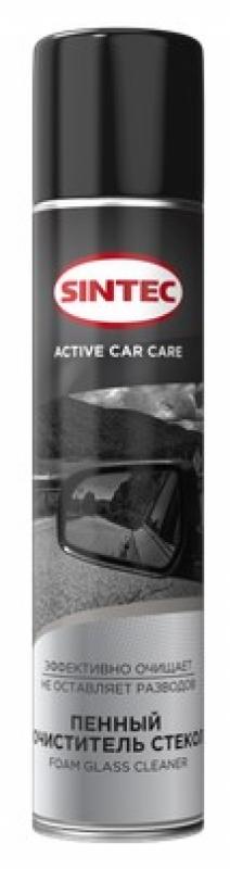 Sintec Пенный очиститель стекол Foam Glass Cleaner 400мл (аэрозоль) (ПТ)