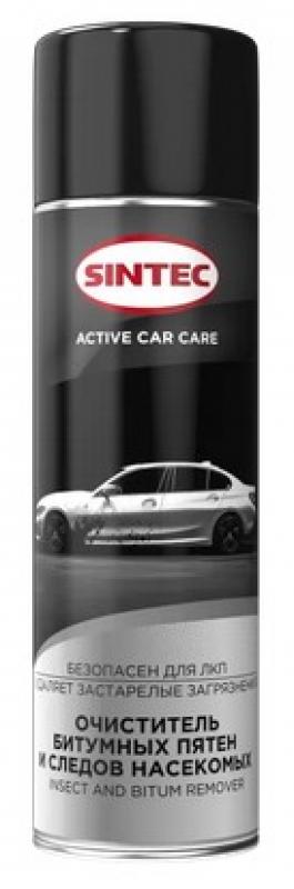 Sintec Очиститель битумных пятен и следов насекомых Insect And Bitum Remover 650мл (аэрозоль) (ПТ)