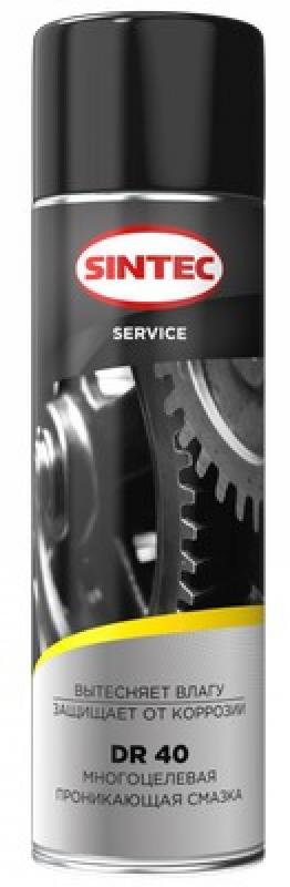 Sintec Смазка многоцелевая проникающая DR 40 400мл (аэрозоль)