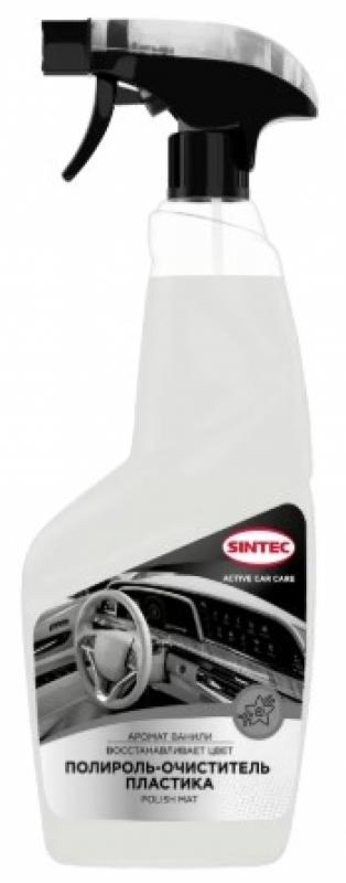 Sintec Полироль-очиститель пластика Polish Mat ваниль 550мл (спрей)