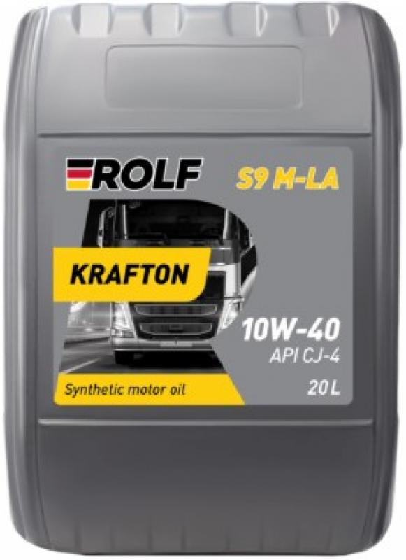 Rolf Krafton S9 M-LA 10W-40 20л. (пластик)