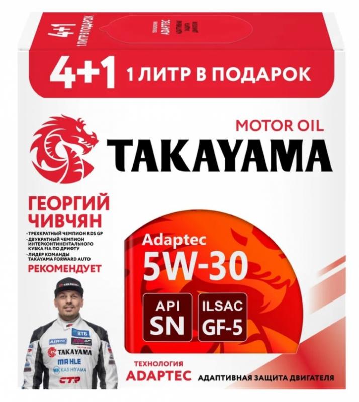 Takayama Adaptec 5W-30 GF-5 SN 4+1л.