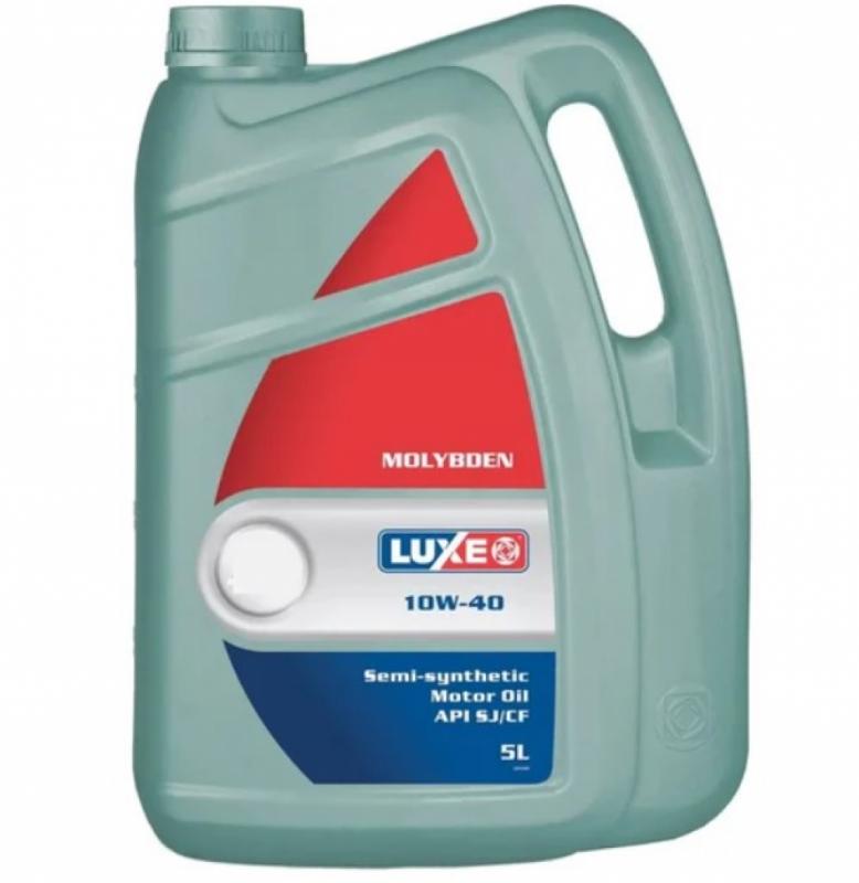 LUXЕ 10w40 Молибден п/с 5л