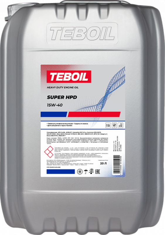TEBOIL SUPER HPD 15W‑40 20л.