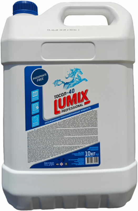 Lumix Тосол синий -40 10кг.