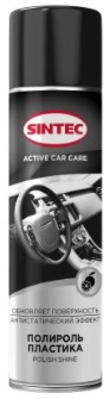 Sintec Полироль пластика салона Polish Shine апельсин 400мл (аэрозоль)