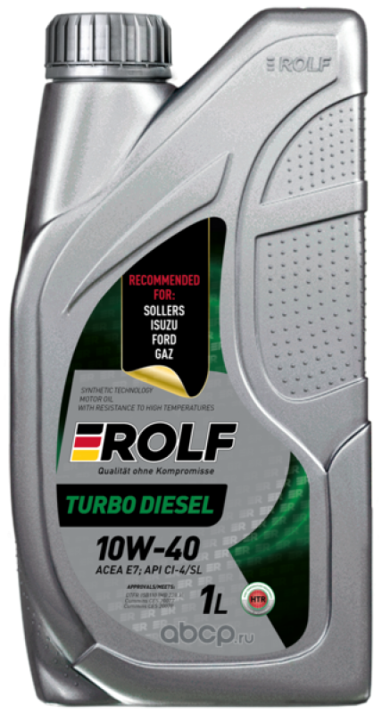 Rolf Turbo Diesel 10W-40 E7 CI-4/SL 1л