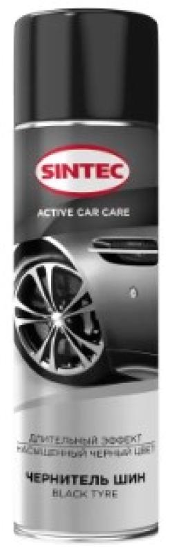 Sintec Чернитель шин Black Tyre 650мл (аэрозоль) (ПТ)
