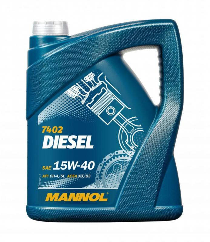 MANNOL Diesel 15W-40 5л.