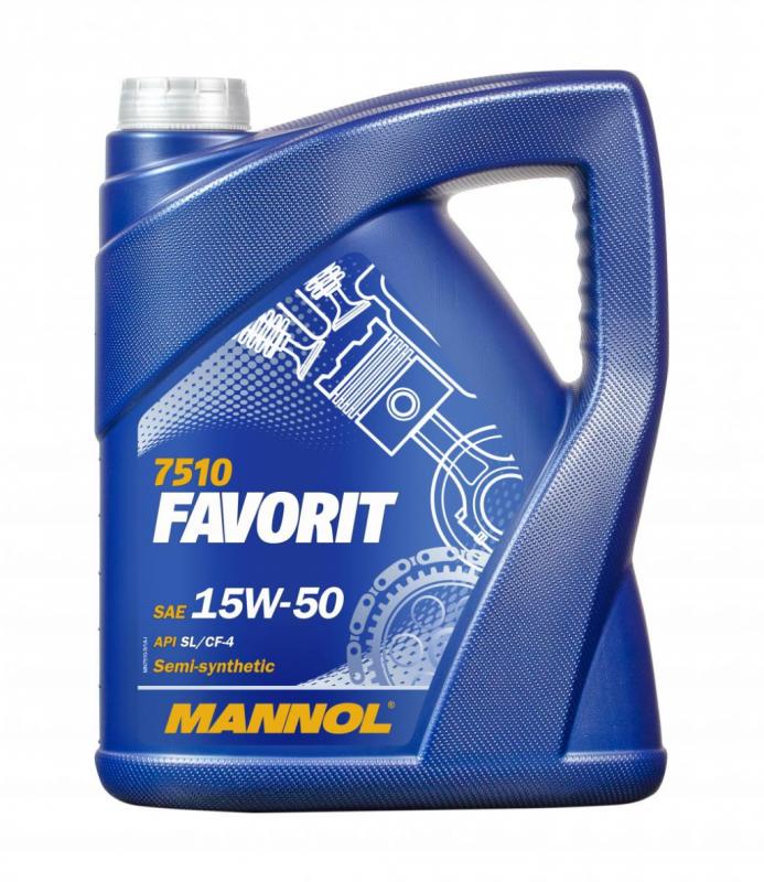 MANNOL Favorit 15W-50 5л.