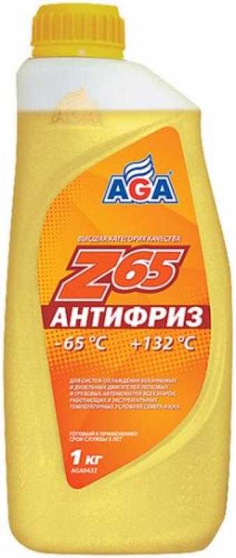 Антифриз AGA- Z65 1л. (желтый)