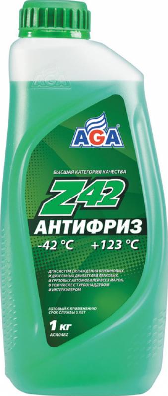 Антифриз AGA- Z42 1л. зеленый