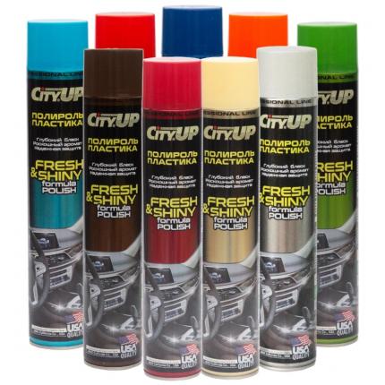 City Up CA - 840 Полироль пластика Бриллиант (Ваниль)750 мл