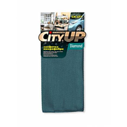 City Up CA - 107 Салфетки микрофибра Diamond 35*40  (1шт)