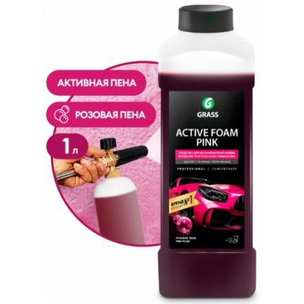 GRASS Автошампунь, активная пена "Active Foam Pink" (канистра 1 л)