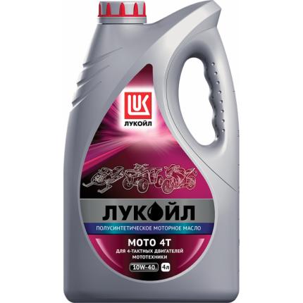 ЛУКОЙЛ МОТО 4Т SAE 10w40 API SL 4л.
