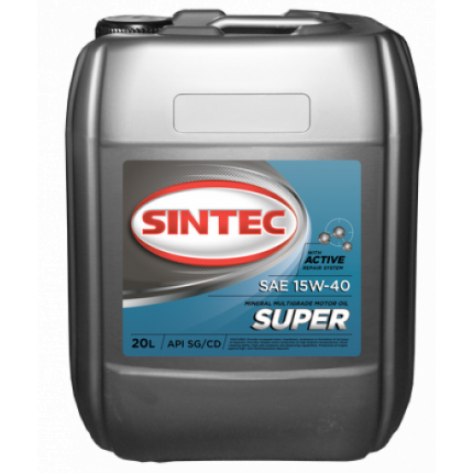 SINTEC SUPER 15W-40 20л.