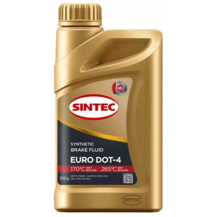 Sintec Жидкость тормозная Euro DOT-4 910г