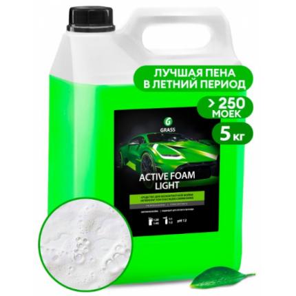 GRASS Автошампунь, активная пена "Active Foam Light" (канистра 5 кг)