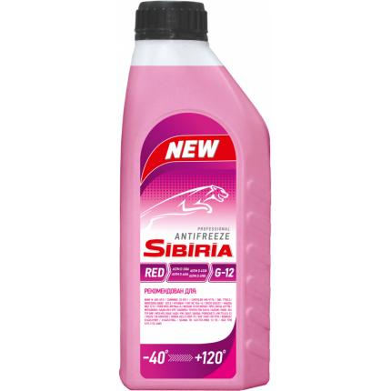 Sibiria Antifreeze G12+ red -40 1кг