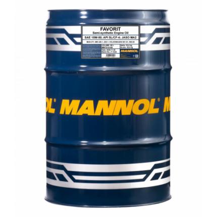 MANNOL Favorit 15W-50 60л.