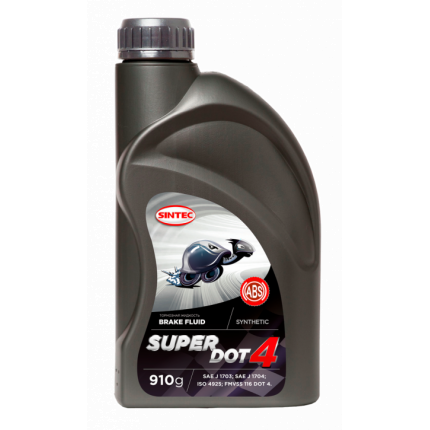 Тормозная жидкость Sintec SUPER DOT-4 455гр.