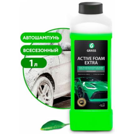 GRASS Автошампунь, активная пена "Active Foam Extra" (канистра 1 л)