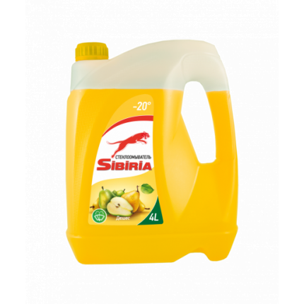Sibiria Жидкость стеклоомывающая -20 дюшес 4л снят