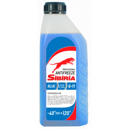 Sibiria Antifreeze G11 blue -40 1кг