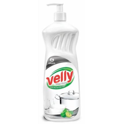 GRASS  Средство для мытья посуды ""VELLY "  Premium"  лайм и мята 1 кг. (Арт-125424)