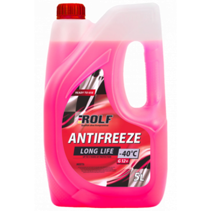 Антифриз ROLF G12+ Red 5л.
