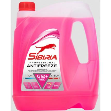 Sibiria Antifreeze G12+ red -40 3кг