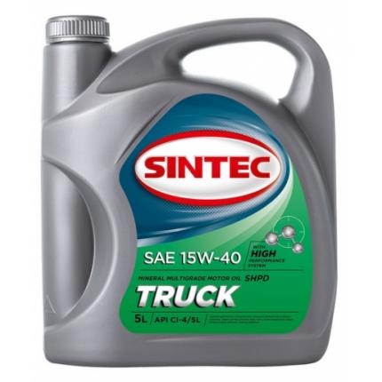 SINTEC TRUCK 15W-40 API CI-4/SL 5л.