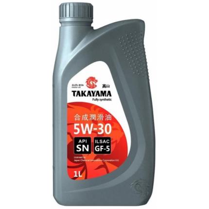 TAKAYAMA SAE 5W-30 ILSAC GF-5 API SN 1л.