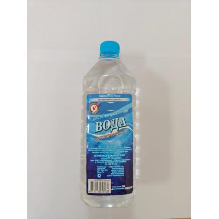 Дистиллированная деионизированная ВОДА "СRYSTAL" 1л.