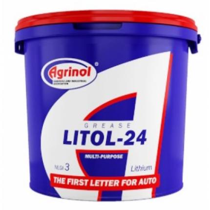 Смазка Литол-24 Люкс (ведро 9кг) Агринол