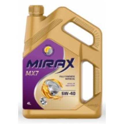 MIRAX MX7 SAE  5W-40 API SL/CF, ACEA A3/B4 4л